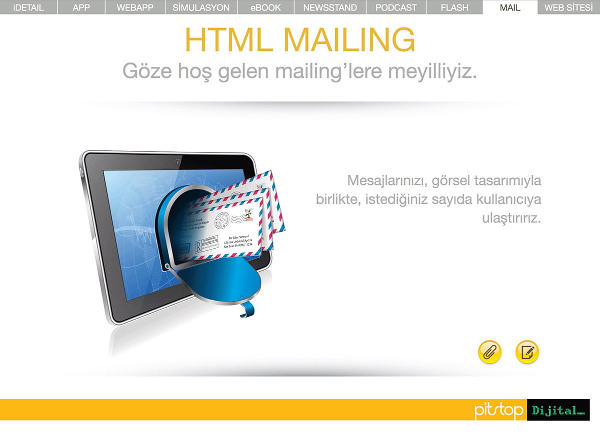 html e-posta