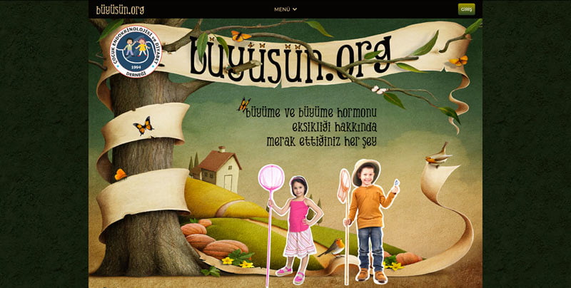 buyusun.org açılış sayfası ekran görüntüsü